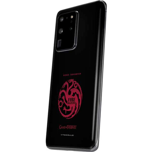 Game of Thrones: House Targaryen Galaxy S20 Ultra 5G Skin